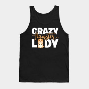 Crazy Hamster Lady Tank Top